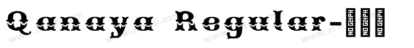 Qanaya Regular字体转换